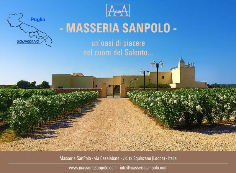 Masseria San Polo Squinzano Eksteriør billede